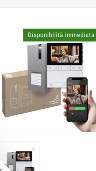 COMELIT PL8451V KIT VIDEOCITOFONO WIFI MONOFAMILIARE  VIVAVOCE