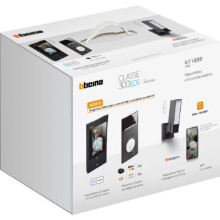 BTICINO 363927 Kit Videocitofonico CLASSE 300EOS+LINEA 3000 - WI-FI ALEXA